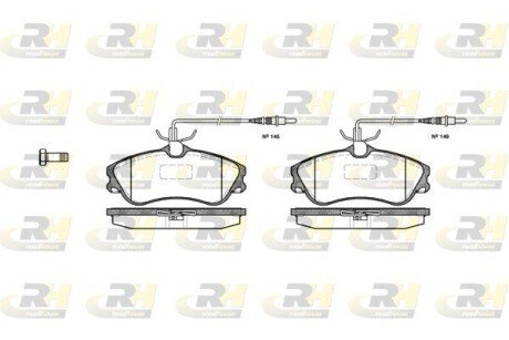 Гальмівні колодки дискові RH ROADHOUSE 2634.04