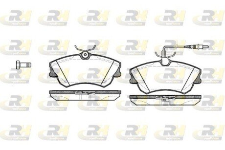 Гальмівні колодки дискові RH ROADHOUSE 2638.02