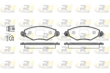 Гальмівні колодки дискові RH ROADHOUSE 2643.20