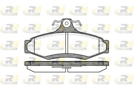 Гальмівні колодки дискові RH ROADHOUSE 2646.10
