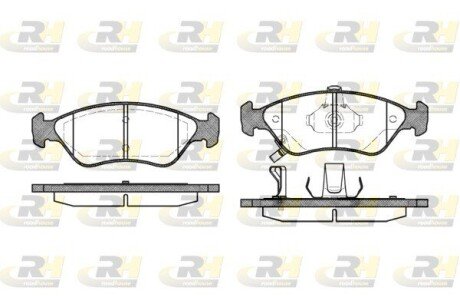 Гальмівні колодки дискові RH ROADHOUSE 2648.02
