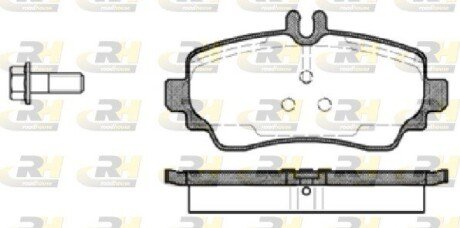 Гальмівні колодки дискові RH ROADHOUSE 2650.00