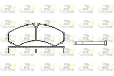 Гальмівні колодки дискові RH ROADHOUSE 2651.00