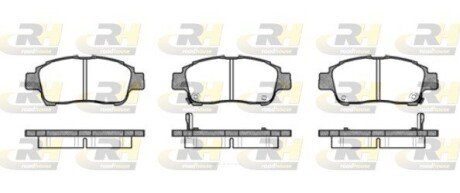 Гальмівні колодки дискові RH ROADHOUSE 2712.02