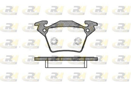 Гальмівні колодки дискові RH ROADHOUSE 2717.00