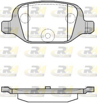 Гальмівні колодки дискові RH ROADHOUSE 2727.00