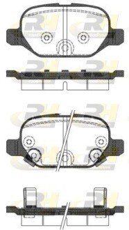 Гальмівні колодки дискові RH ROADHOUSE 2727.32