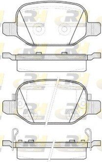 Гальмівні колодки дискові RH ROADHOUSE 2727.52