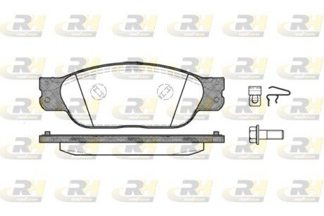 Гальмівні колодки дискові RH ROADHOUSE 2731.00