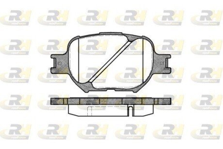 Гальмівні колодки дискові RH ROADHOUSE 2742.00