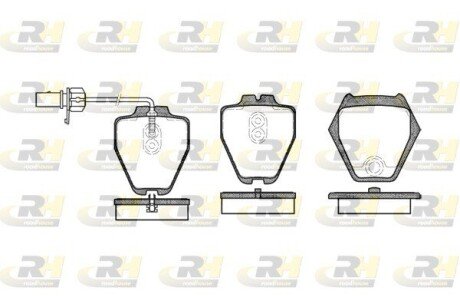 Гальмівні колодки дискові RH ROADHOUSE 2752.02