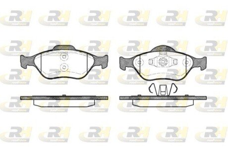 Гальмівні колодки дискові RH ROADHOUSE 2766.00