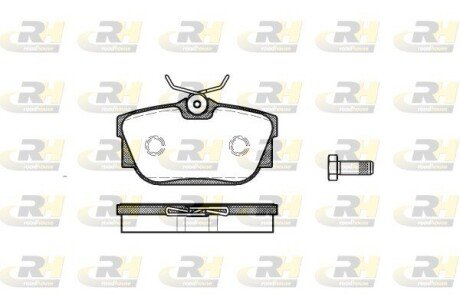 Гальмівні колодки дискові RH ROADHOUSE 2767.00