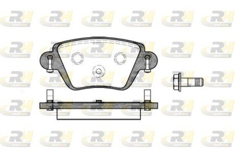 Гальмівні колодки дискові RH ROADHOUSE 2777.10