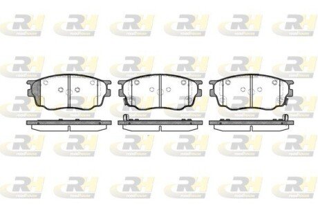 Гальмівні колодки дискові RH ROADHOUSE 2800.22