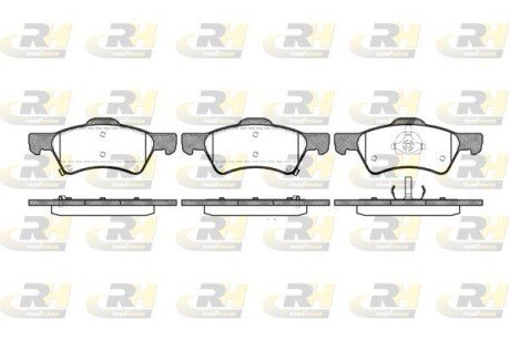 Гальмівні колодки дискові RH ROADHOUSE 2810.02
