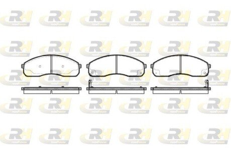 Гальмівні колодки дискові RH ROADHOUSE 2821.12