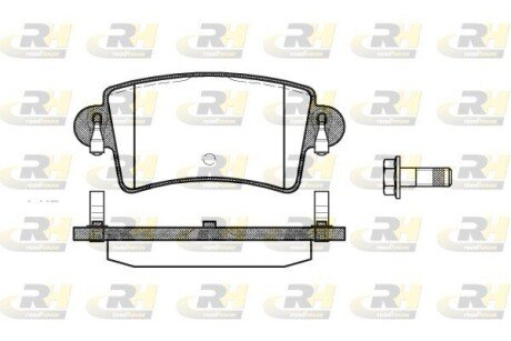 Гальмівні колодки дискові RH ROADHOUSE 2833.00