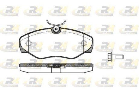 Гальмівні колодки дискові RH ROADHOUSE 2834.10