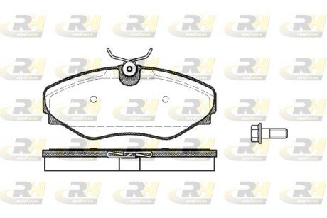 Гальмівні колодки дискові RH ROADHOUSE 2834.20