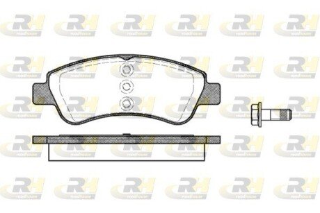 Гальмівні колодки дискові RH ROADHOUSE 2840.20