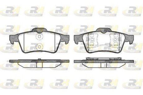 Гальмівні колодки дискові RH ROADHOUSE 2842.00