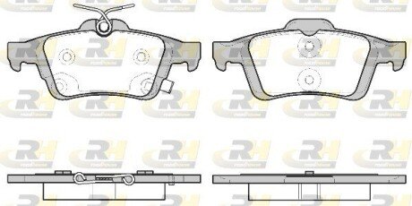 Гальмівні колодки дискові RH ROADHOUSE 2842.11