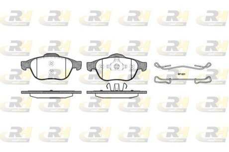 Гальмівні колодки дискові RH ROADHOUSE 2843.00