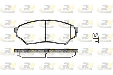 Гальмівні колодки дискові RH ROADHOUSE 2845.01