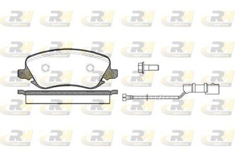 Гальмівні колодки дискові RH ROADHOUSE 2879.02