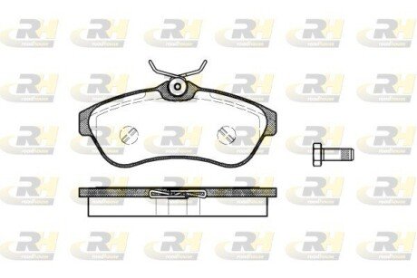 Гальмівні колодки дискові RH ROADHOUSE 2880.00