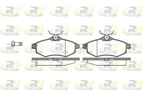 Гальмівні колодки дискові RH ROADHOUSE 2881.00