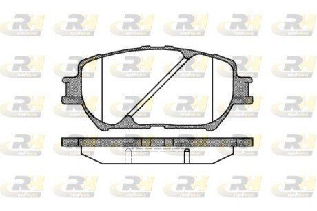 Гальмівні колодки дискові RH ROADHOUSE 2884.00