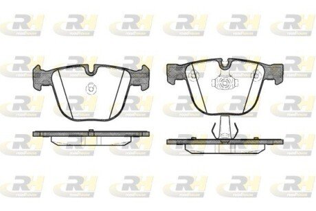 Гальмівні колодки дискові RH ROADHOUSE 2892.00