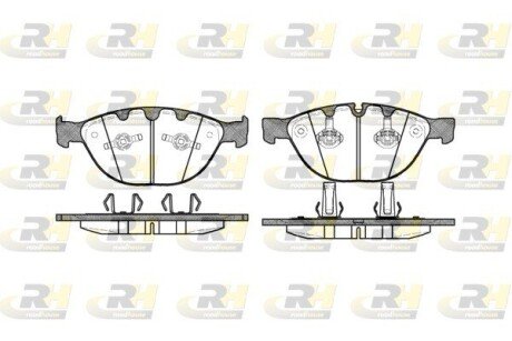 Гальмівні колодки дискові RH ROADHOUSE 2958.10