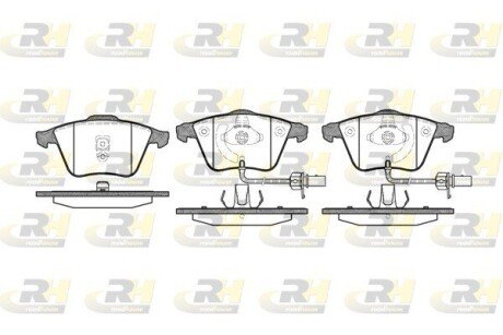 Гальмівні колодки дискові RH ROADHOUSE 2964.02