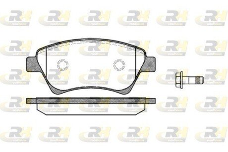 Гальмівні колодки дискові RH ROADHOUSE 2976.00