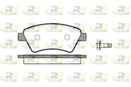 Гальмівні колодки дискові RH ROADHOUSE 2976.10