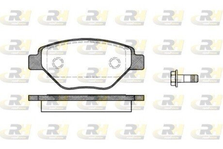 Гальмівні колодки дискові RH ROADHOUSE 2977.00