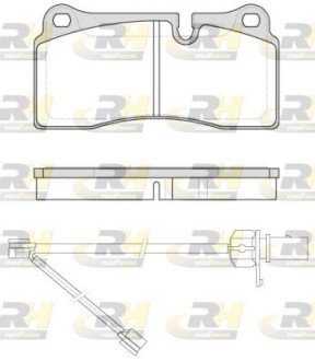 Гальмівні колодки дискові RH ROADHOUSE 2983.21