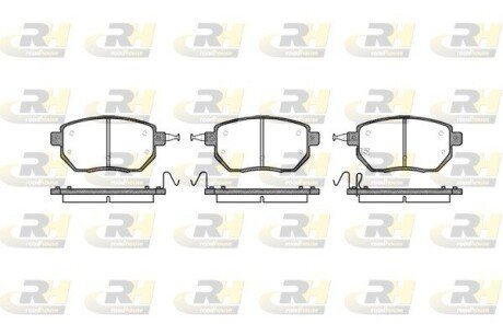 Гальмівні колодки дискові RH ROADHOUSE 2985.02