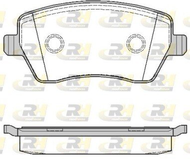 Гальмівні колодки дискові RH ROADHOUSE 2987.00