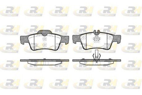 Гальмівні колодки дискові RH ROADHOUSE 2991.00