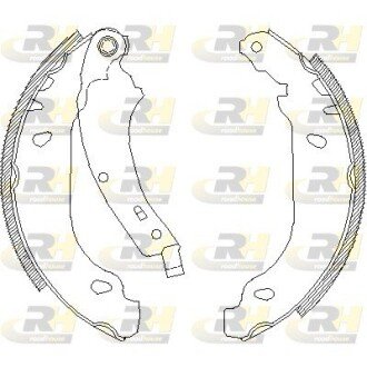 Гальмівні колодки барабанні RH ROADHOUSE 4074.00