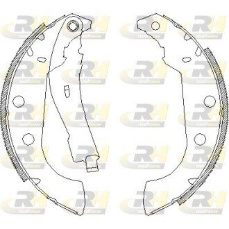 Гальмівні колодки барабанні RH ROADHOUSE 4135.01