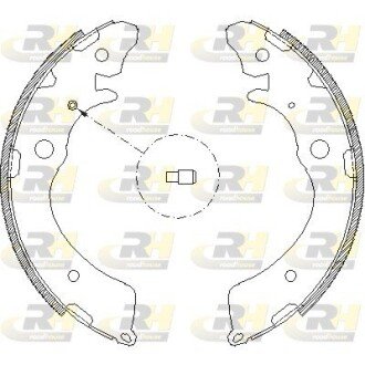 Гальмівні колодки барабанні RH ROADHOUSE 4383.00