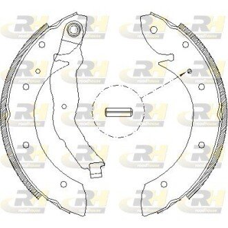 Гальмівні колодки барабанні RH ROADHOUSE 4396.00