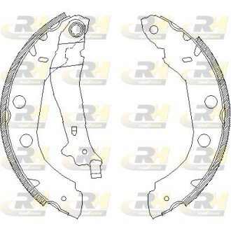 Гальмівні колодки барабанні RH ROADHOUSE 4415.00