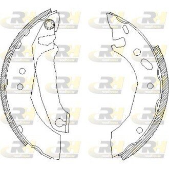 Гальмівні колодки барабанні RH ROADHOUSE 4507.00