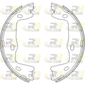 Гальмівні колодки барабанні RH ROADHOUSE 4651.00